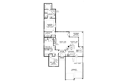 Ranch Style House Plan - 3 Beds 2 Baths 1601 Sq/Ft Plan #17-2647 