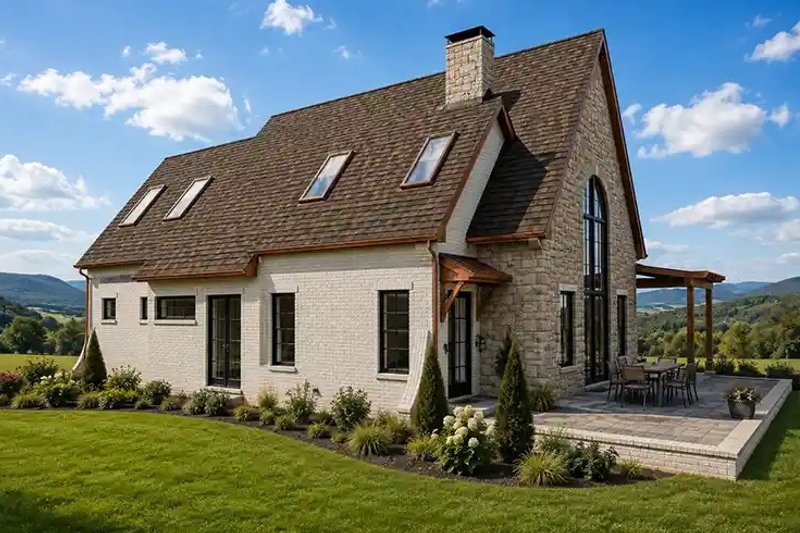 Dream House Plan - Exterior - Other Elevation 3 for Modern House Plan #1116-54 - 4 bed, 4.5 bath