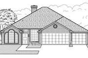 Traditional Style House Plan - 3 Beds 2 Baths 1855 Sq/Ft Plan #65-492 