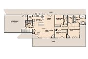 Mediterranean Style House Plan - 3 Beds 4 Baths 2496 Sq/Ft Plan #515-11 
