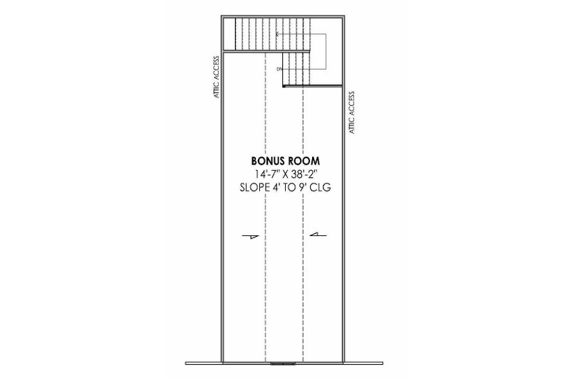 Home Plan - Floor Plan - Upper Floor for Farmhouse House Plan #1096-123 - 4 bed, 3.5 bath