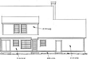 Traditional Style House Plan - 4 Beds 2.5 Baths 1671 Sq/Ft Plan #20-353 