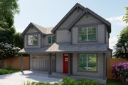 Craftsman Style House Plan - 3 Beds 2.5 Baths 1493 Sq/Ft Plan #53-640 