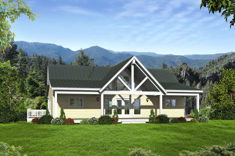House Design - Ranch Exterior - Front Elevation Plan #932-572