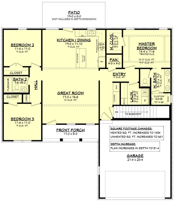 Architectural House Design - Farmhouse Floor Plan - Other Floor Plan #430-209