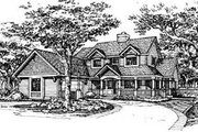 Country Style House Plan - 5 Beds 4.5 Baths 3233 Sq/Ft Plan #50-139 