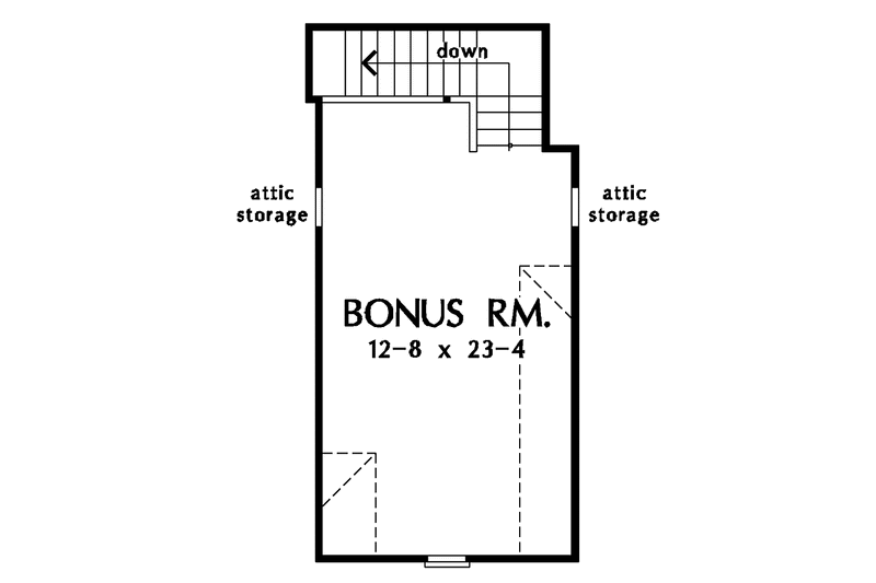 Dream House Plan - Floor Plan - Other Floor for Ranch House Plan #929-654 - 3 bed, 2 bath