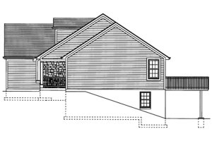 Floor Plan - Other Floor for Ranch House Plan #46-768 - 3 bed, 2 bath