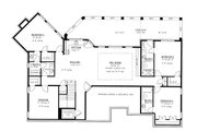 Craftsman Style House Plan - 5 Beds 4.5 Baths 4514 Sq/Ft Plan #437-100 