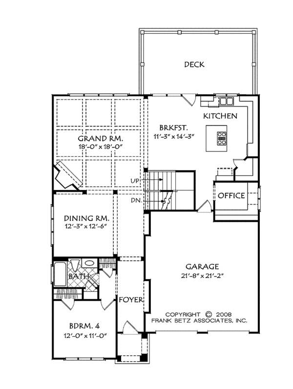 Dream House Plan - European Floor Plan - Main Floor Plan #927-532