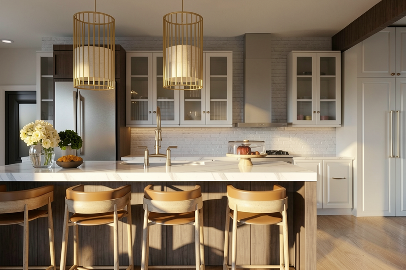Architectural House Design - Interior - Kitchen 1 for Barndominium House Plan #1064-512 - 3 bed, 2 bath