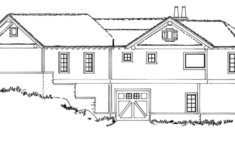 Architectural House Design - Exterior - Other Elevation for Country House Plan #942-29 - 4 bed, 3 bath