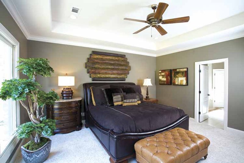 Home Plan - Interior - Master Bedroom for Country House Plan #17-3283 - 4 bed, 3 bath