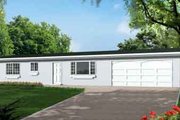 Ranch Style House Plan - 1 Beds 1 Baths 1149 Sq/Ft Plan #1-1055 