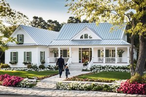 Home Plan - Farmhouse Photo Plan #137-376