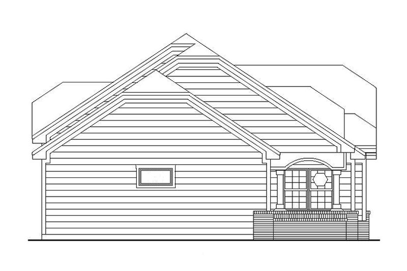 Home Plan - Exterior - Other Elevation 1 for European House Plan #942-8 - 2 bed, 2 bath