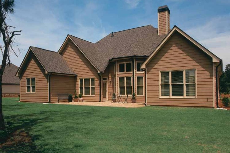Architectural House Design - Exterior - Rear Elevation for Country House Plan #927-287 - 3 bed, 2.5 bath