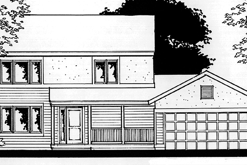 House Design - Country Exterior - Front Elevation Plan #320-1442
