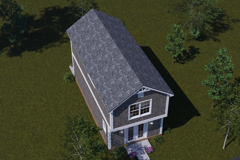 Home Plan - Exterior - Other Elevation 6 for Cottage House Plan #513-2487 - 2 bed, 2.5 bath