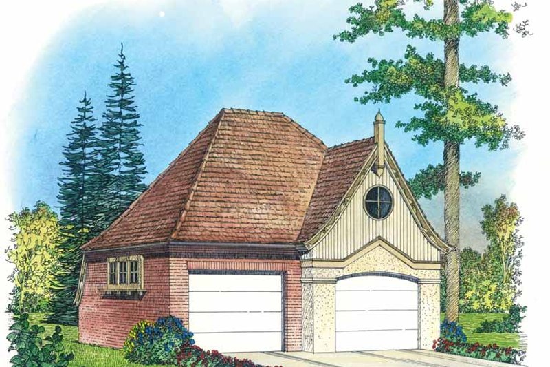 Dream House Plan - Victorian Exterior - Front Elevation Plan #1016-85