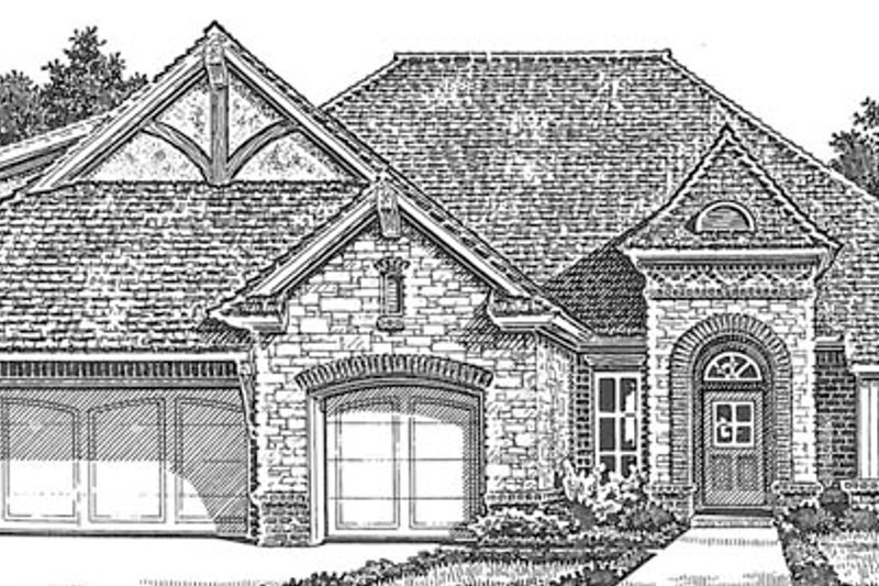 Dream House Plan - Exterior - Front Elevation 4 for Country House Plan #310-1272 - 3 bed, 2.5 bath