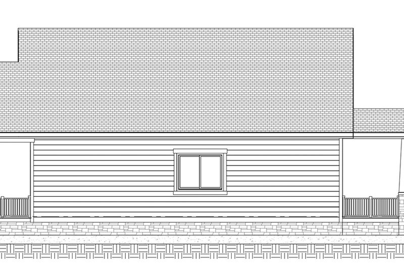 Architectural House Design - Left Side