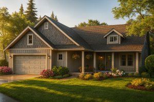 Traditional Exterior - Front Elevation Plan #124-365