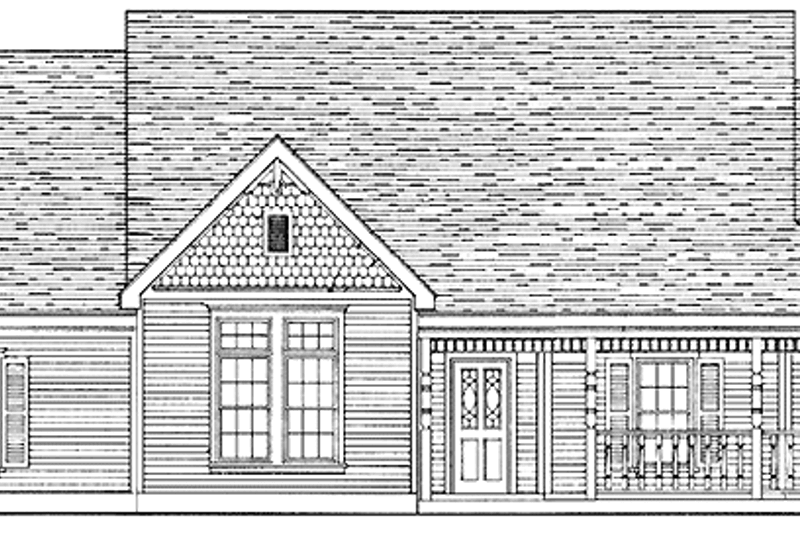 Country Style House Plan - 3 Beds 2 Baths 2296 Sq/Ft Plan #410-3591