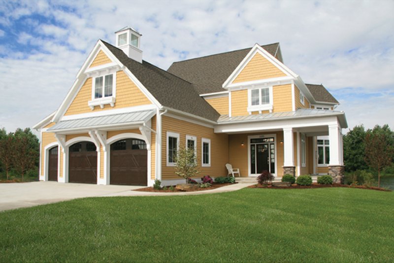 Home Plan - Exterior - Front Elevation 3 for Country House Plan #928-250 - 4 bed, 3.5 bath