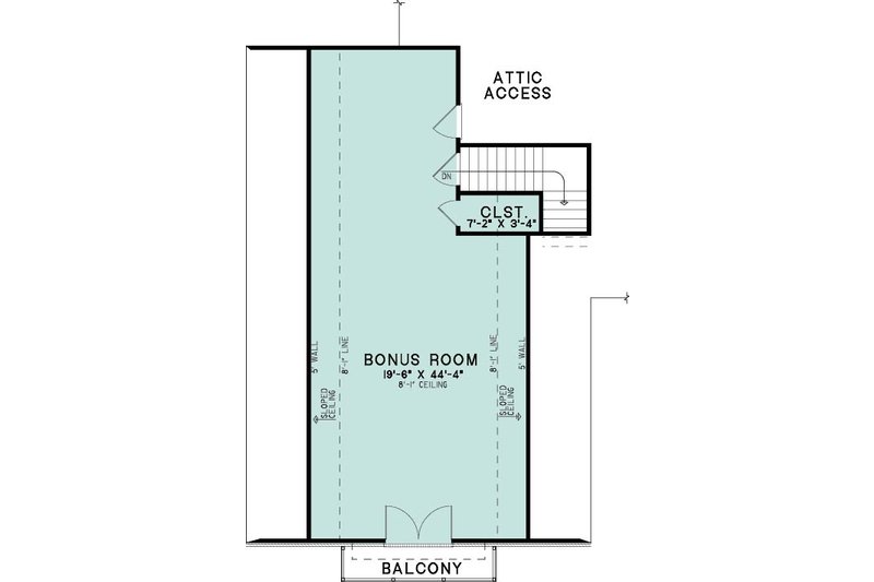 Home Plan - Floor Plan - Upper Floor for European House Plan #923-517 - 4 bed, 3.5 bath