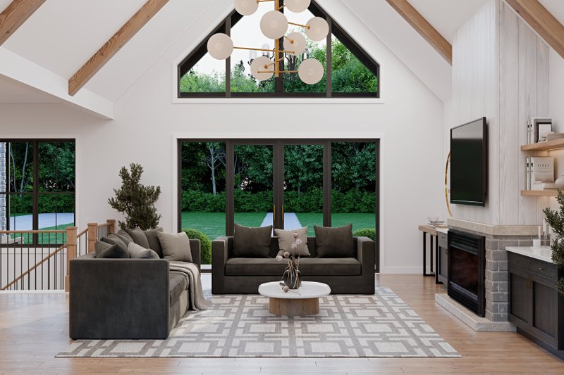 Dream House Plan - Interior - Family Room 1 for Craftsman House Plan #1089-68 - 3 bed, 4.5 bath