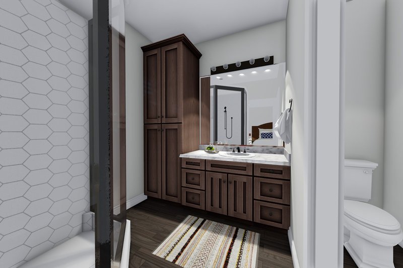 House Plan Design - Interior - Master Bathroom for Ranch House Plan #1060-41 - 3 bed, 2 bath