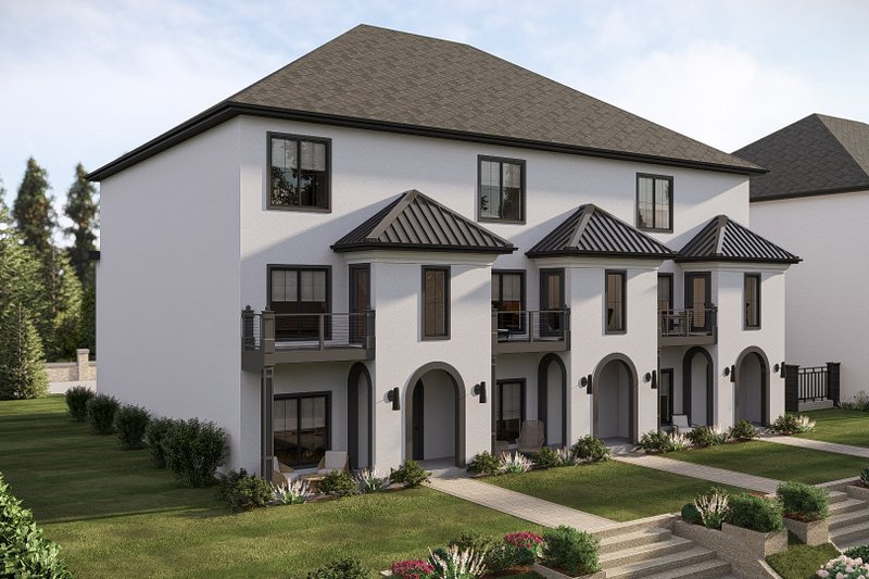Home Plan - Exterior - Other Elevation 1 for Cottage House Plan #455-722 - 4 bed, 4.5 bath
