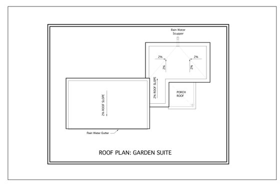 Floor Plan - Other Floor for Modern House Plan #905-7 - 1 bed, 1 bath