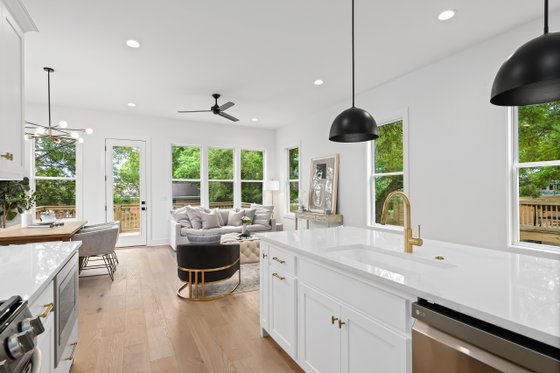 Interior - Kitchen for Modern House Plan #1085-4 - 3 bed, 2.5 bath