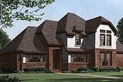 European Style House Plan - 4 Beds 2.5 Baths 2615 Sq/Ft Plan #410-365 