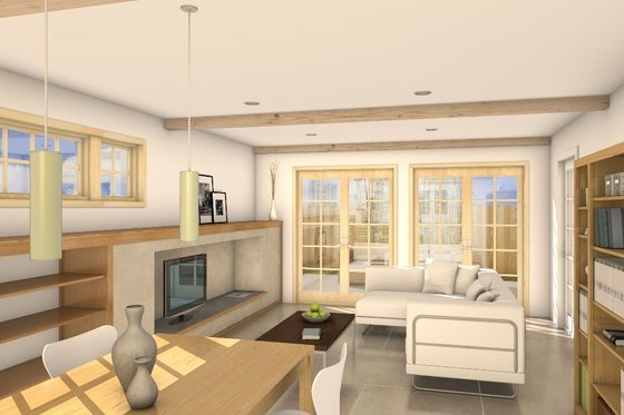 Interior - Other 6 for Traditional House Plan #497-39 - 3 bed, 3 bath