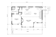 Modern Style House Plan - 3 Beds 2 Baths 1725 Sq/Ft Plan #123-116 