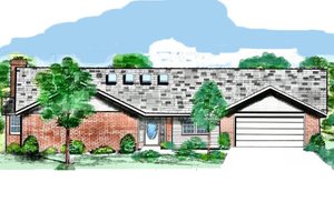 Traditional Exterior - Front Elevation Plan #52-228