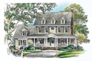 House Design - Country Exterior - Front Elevation Plan #929-749