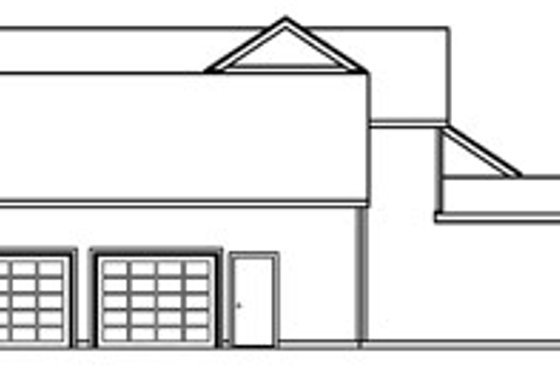 Exterior - Other Elevation 1 for European House Plan #124-363 - 4 bed, 3.5 bath