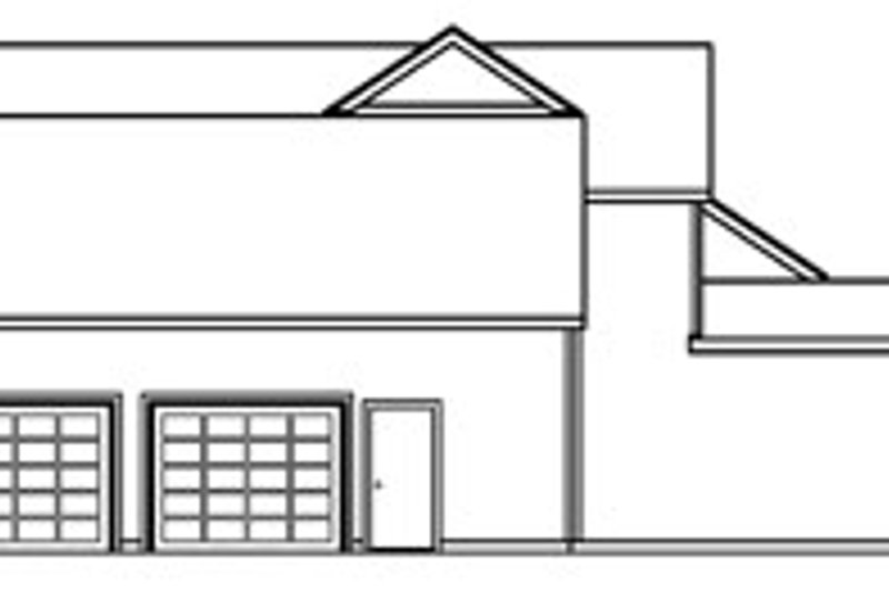 Home Plan - Exterior - Other Elevation 1 for European House Plan #124-363 - 4 bed, 3.5 bath