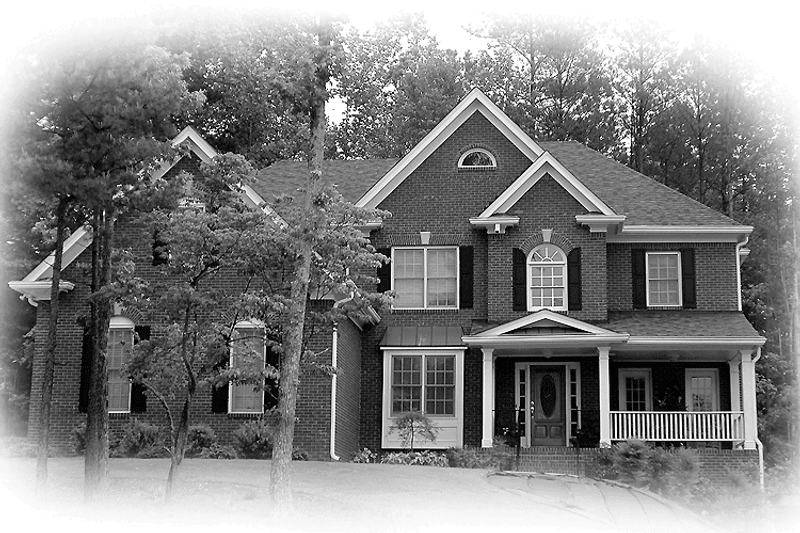 House Plan Design - Country Exterior - Front Elevation Plan #54-191