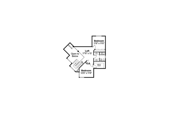 Architectural House Design - Mediterranean Floor Plan - Other Floor Plan #124-245