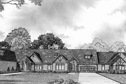 Traditional Style House Plan - 9 Beds 6 Baths 6566 Sq/Ft Plan #17-3292 