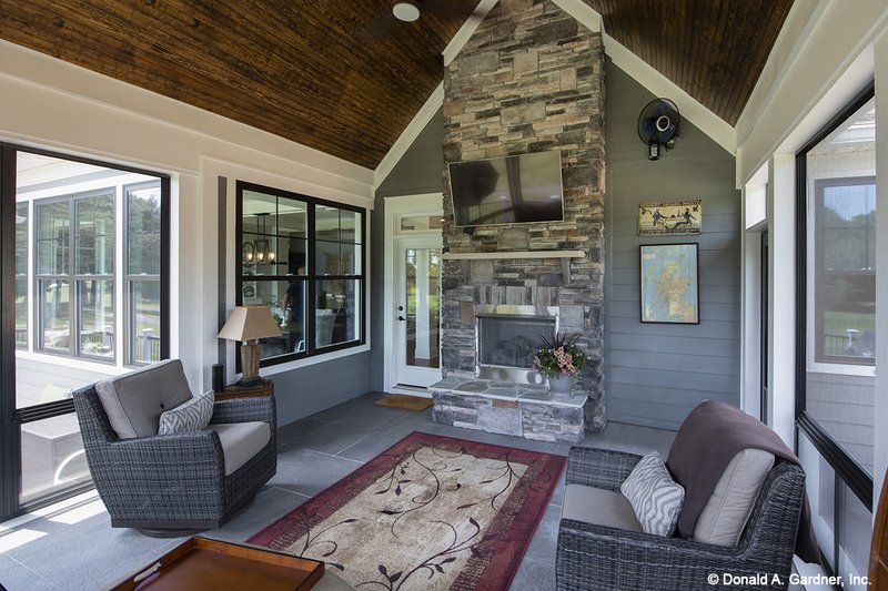 Dream House Plan - Screened Porch