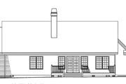 Ranch Style House Plan - 3 Beds 2 Baths 1386 Sq/Ft Plan #929-385 