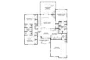 Country Style House Plan - 4 Beds 3.5 Baths 3016 Sq/Ft Plan #17-3288 