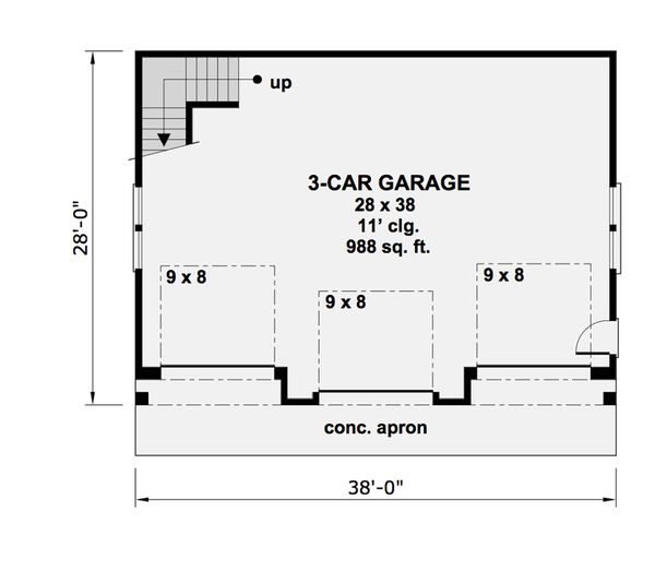 Craftsman Floor Plan - Main Floor Plan #51-582