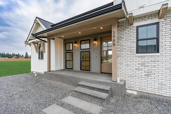 Exterior - Front Elevation 3 for Country House Plan #1070-33 - 3 bed, 2.5 bath